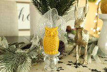 Load image into Gallery viewer, Beeswax Owl Candle