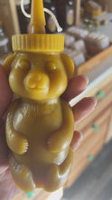 Load and play video in Gallery viewer, Beeswax Honey Bear Jar
