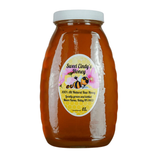 Raw Honey Orange Blossom 2.Lb Glass Jar