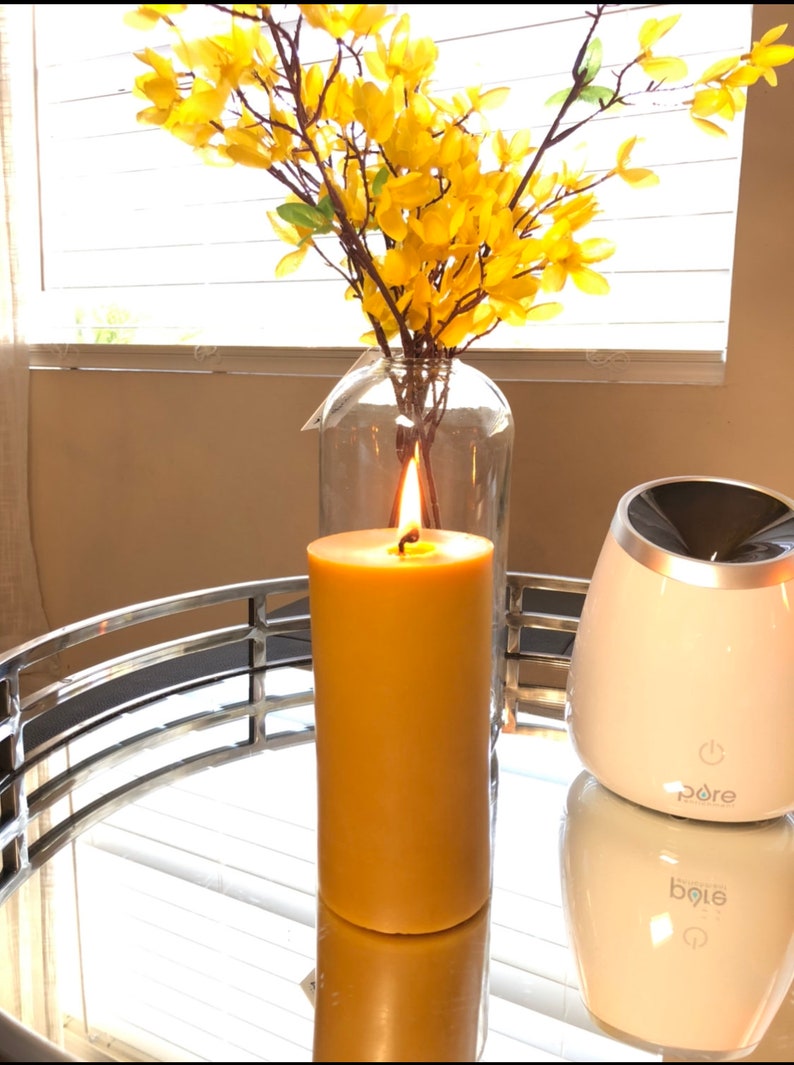 Beeswax 3x5 Pillar Candle